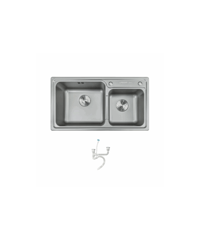 Bộ chậu rửa chén inox 304 LUSHINE D005