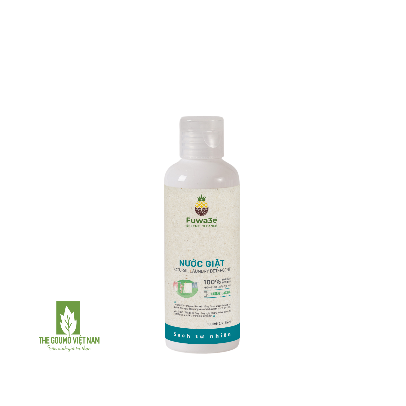 Nước giặt Fuwa3e (Hương bạc hà) - 100ml