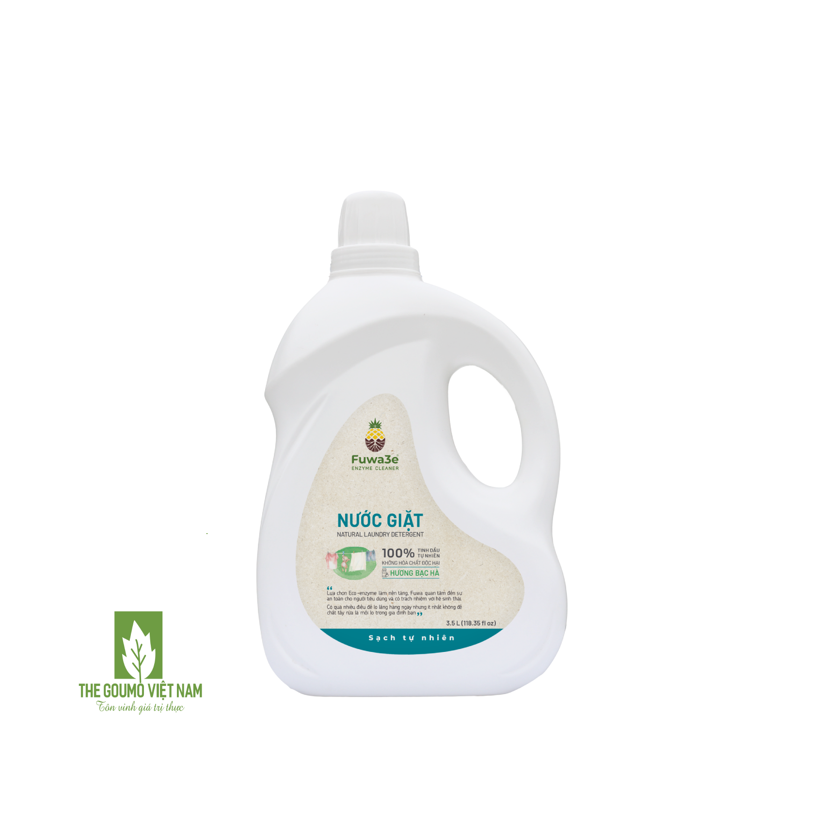 Nước giặt Fuwa3e (Hương bạc hà) - 3.5L