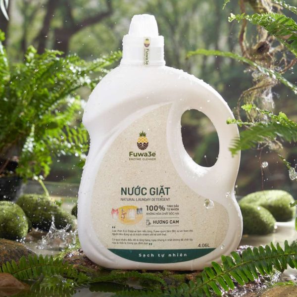 Nước giặt Fuwa3e (Hương bạc hà) - 3.5L - Ảnh 3