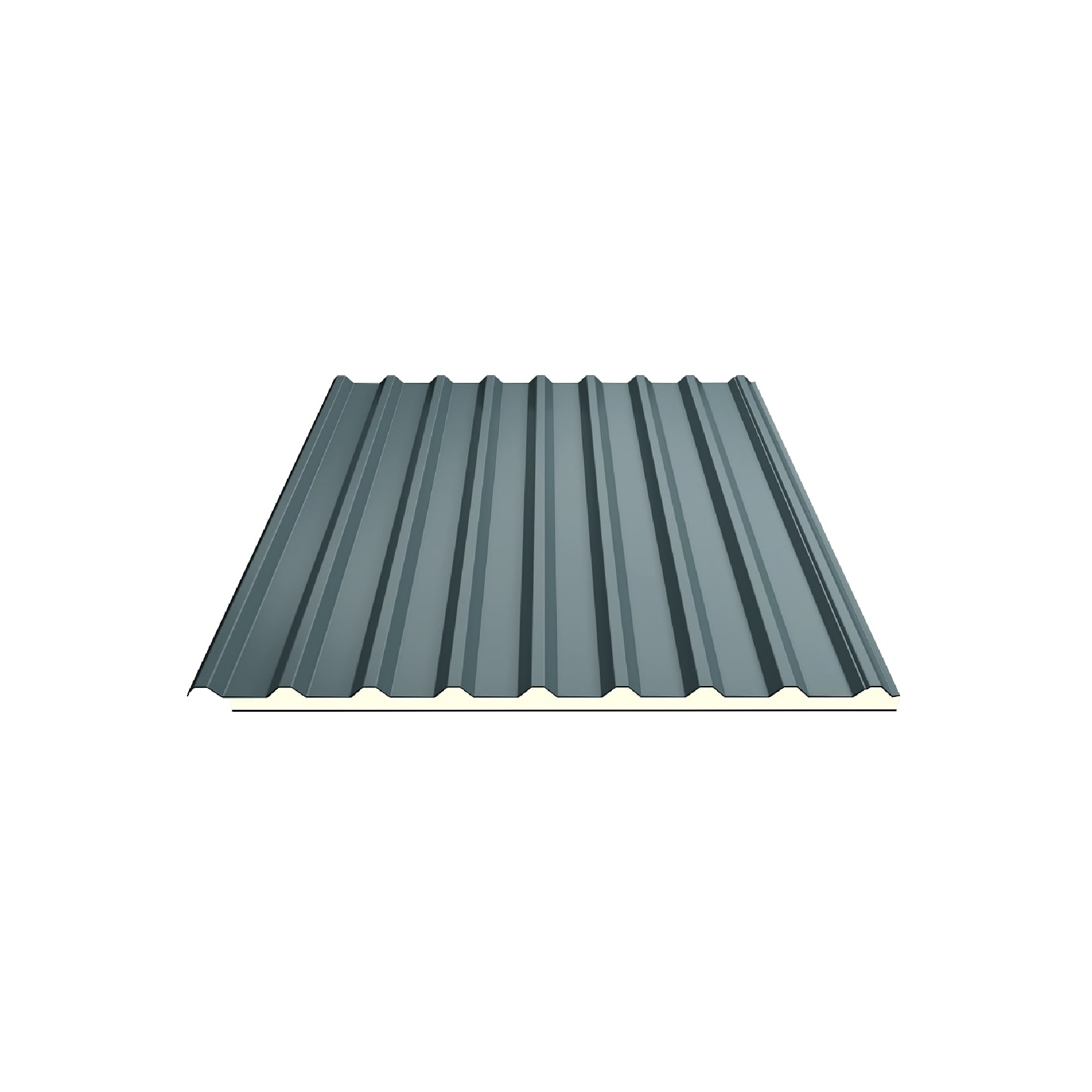 Tôn cách nhiệt PU xám MDL01 0.45mm